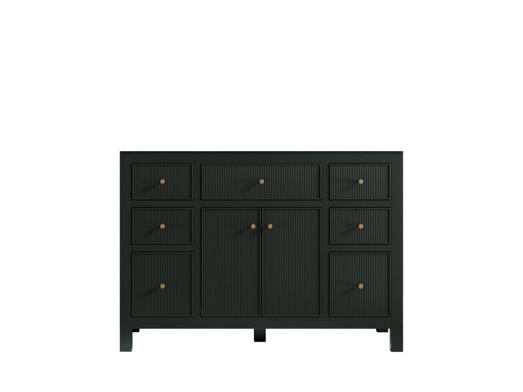 Sonoma 48 in. W x 22 in. D Single Sink Bathroom Vanity in Dark Forest Green with countertop - Cabinet Only