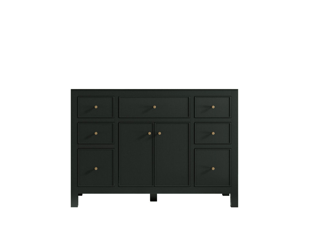 Sonoma 48 in. W x 22 in. D Single Sink Bathroom Vanity in Dark Forest Green with countertop - Cabinet Only