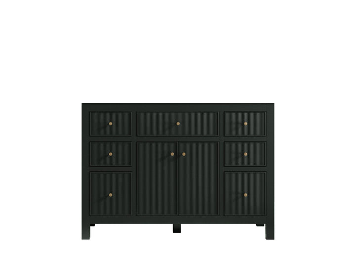 Sonoma 48 in W x 22 in D Free Standing Reeded Single Sink Bathroom Vanity - photo 7