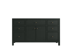 Sonoma 60 in W x 22 in D Free Standing Reeded Single Sink Bathroom Vanity - photo 7