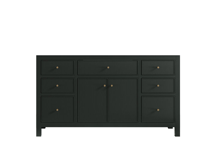 Sonoma 60 in W x 22 in D Free Standing Reeded Single Sink Bathroom Vanity - photo 7