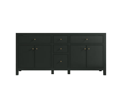 Sonoma 72 in W x 22 in D Free Standing Reeded Double Sink Bathroom Vanity