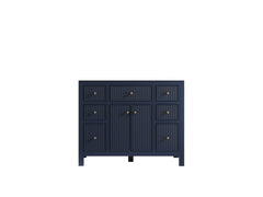 Sonoma 42 in W x 22 in D Free Standing Reeded Single Sink Bathroom Vanity - photo 7