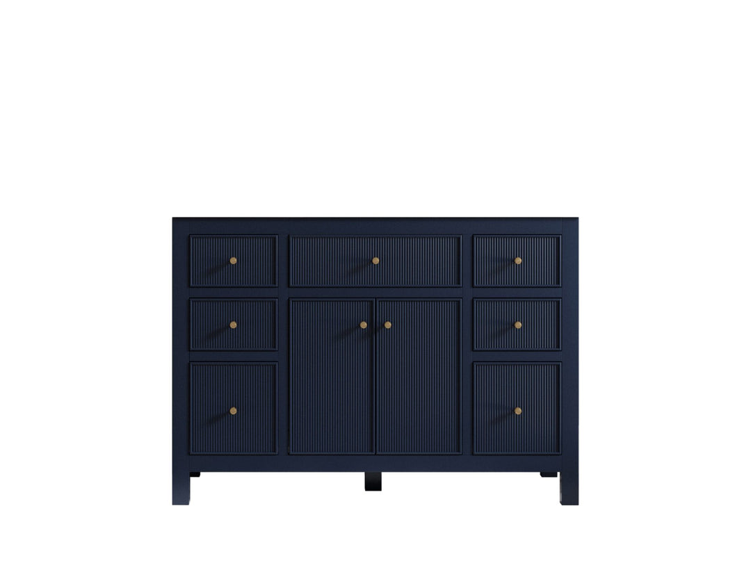 Sonoma 48 in. W x 22 in. D Single Sink Bathroom Vanity in Hale Navy Blue with countertop - Cabinet Only