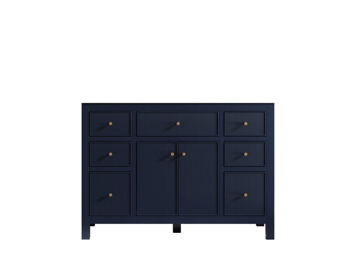 Sonoma 48 in. W x 22 in. D Single Sink Bathroom Vanity in Hale Navy Blue with countertop - Cabinet Only