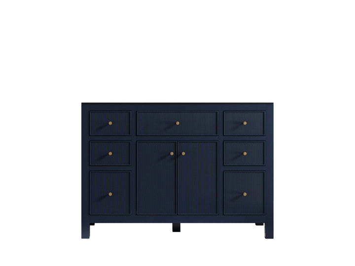 Sonoma 48 in W x 22 in D Free Standing Reeded Single Sink Bathroom Vanity - photo 7