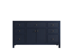 Sonoma 60 in W x 22 in D Free Standing Reeded Single Sink Bathroom Vanity - photo 7