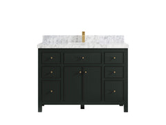 Sonoma 48 in W x 22 in D Free Standing Reeded Single Sink Bathroom Vanity - photo 13
