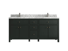 Sonoma 72 in W x 22 in D Free Standing Reeded Double Sink Bathroom Vanity - photo 13