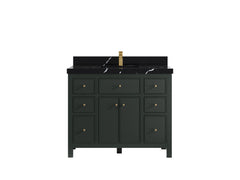 Sonoma 42 in W x 22 in D Free Standing Reeded Single Sink Bathroom Vanity - photo 8