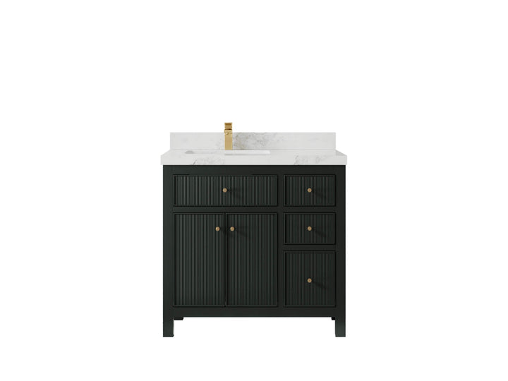 Sonoma 36 in. W x 22 in. D Left Offset Sink Bathroom Vanity - photo 9