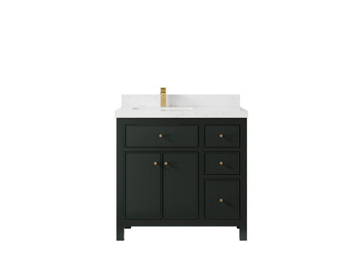 Sonoma 36 in. W x 22 in. D Left Offset Sink Bathroom Vanity - photo 16