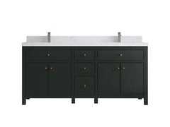 Sonoma 72 in W x 22 in D Free Standing Reeded Double Sink Bathroom Vanity - photo 18