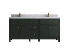Sonoma 72 in W x 22 in D Free Standing Reeded Double Sink Bathroom Vanity - photo 19