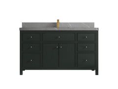 Sonoma 60 in W x 22 in D Free Standing Reeded Single Sink Bathroom Vanity - photo 20