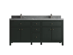 Sonoma 72 in W x 22 in D Free Standing Reeded Double Sink Bathroom Vanity - photo 20