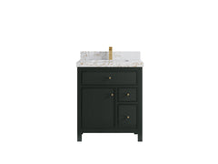 Sonoma 30 in W x 22 in D Reeded Free Standing Single Sink Bathroom Vanity - photo 20