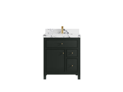 Sonoma 30 in W x 22 in D Reeded Free Standing Single Sink Bathroom Vanity
