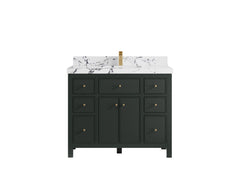 Sonoma 42 in W x 22 in D Free Standing Reeded Single Sink Bathroom Vanity - photo 23