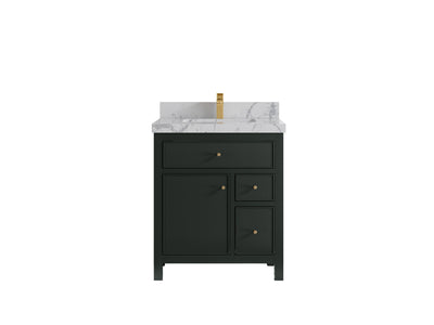 Sonoma 30 in W x 22 in D Reeded Free Standing Single Sink Bathroom Vanity