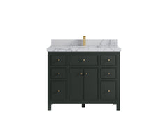 Sonoma 42 in W x 22 in D Free Standing Reeded Single Sink Bathroom Vanity - photo 24