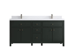 Sonoma 72 in W x 22 in D Free Standing Reeded Double Sink Bathroom Vanity - photo 25