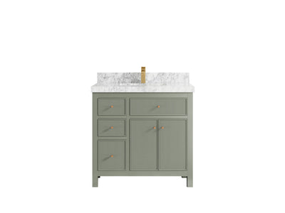 Sonoma 36 in. W x 22 in. D with Center Sink Bathroom Vanity
