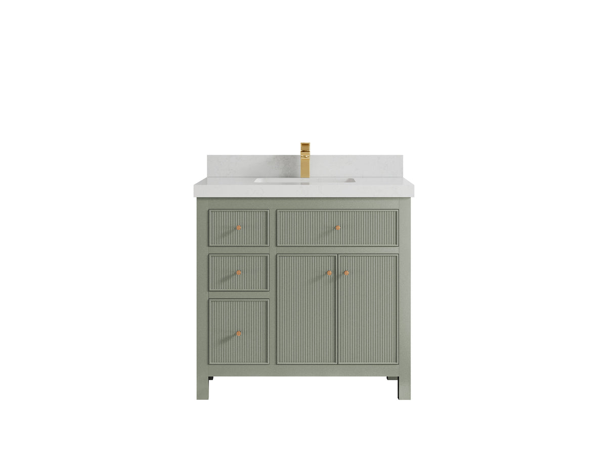 Sonoma 36 in. W x 22 in. D with Center Sink Bathroom Vanity