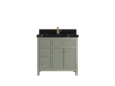 Sonoma 36 in. W x 22 in. D with Center Sink Bathroom Vanity