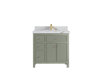 Sonoma 36 in. W x 22 in. D with Center Sink Bathroom Vanity