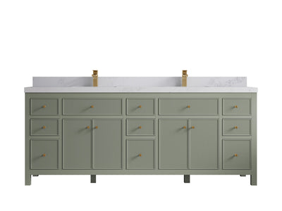 Sonoma 84 in. W x 22 in. D Double Sink Bathroom Vanity