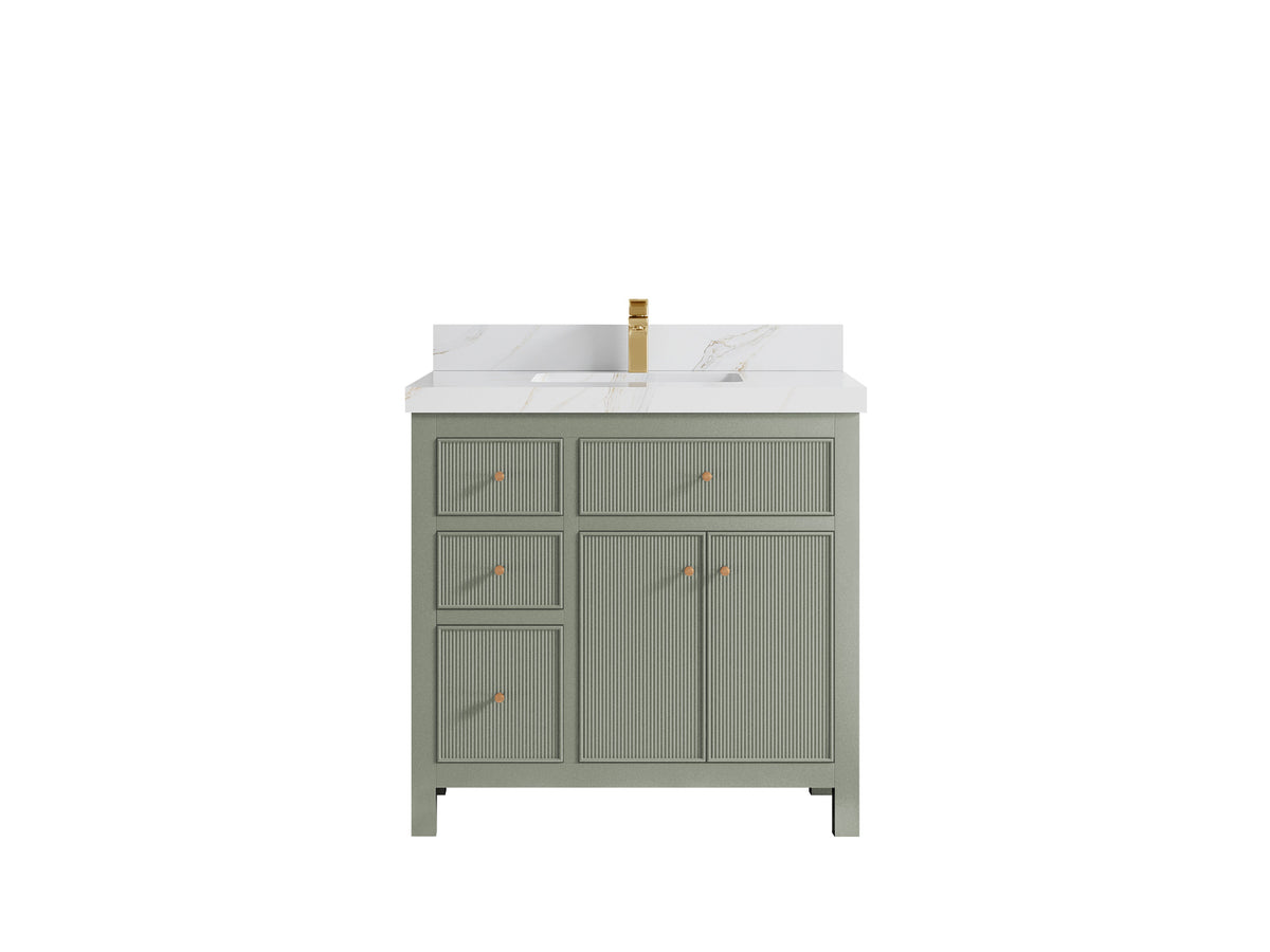 Sonoma 36 in. W x 22 in. D with Center Sink Bathroom Vanity