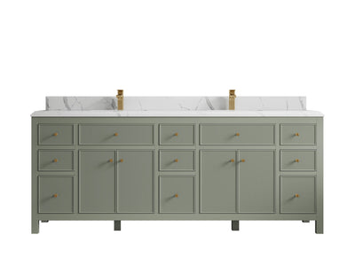 Sonoma 84 in. W x 22 in. D Double Sink Bathroom Vanity