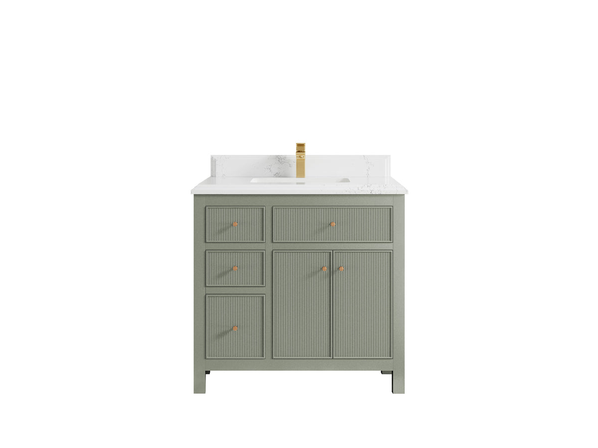 Sonoma 36 in. W x 22 in. D with Center Sink Bathroom Vanity
