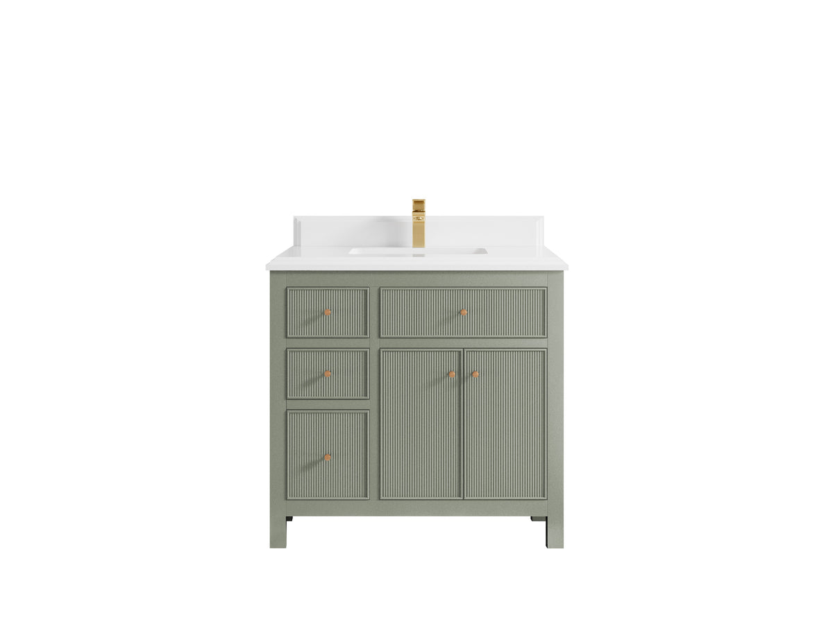 Sonoma 36 in. W x 22 in. D with Center Sink Bathroom Vanity