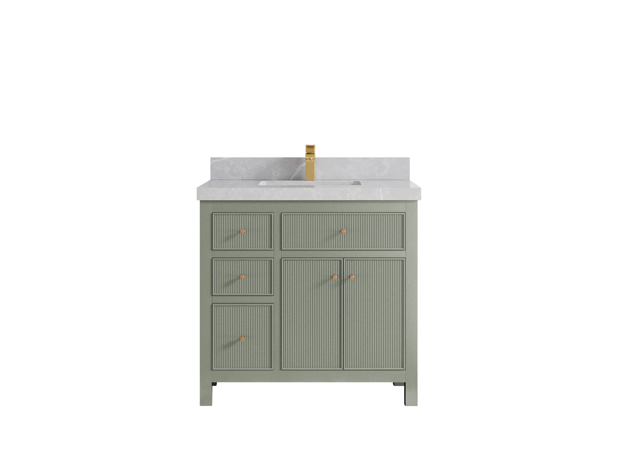 Sonoma 36 in. W x 22 in. D with Center Sink Bathroom Vanity