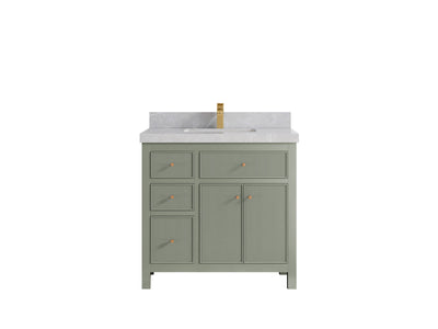 Sonoma 36 in. W x 22 in. D with Center Sink Bathroom Vanity
