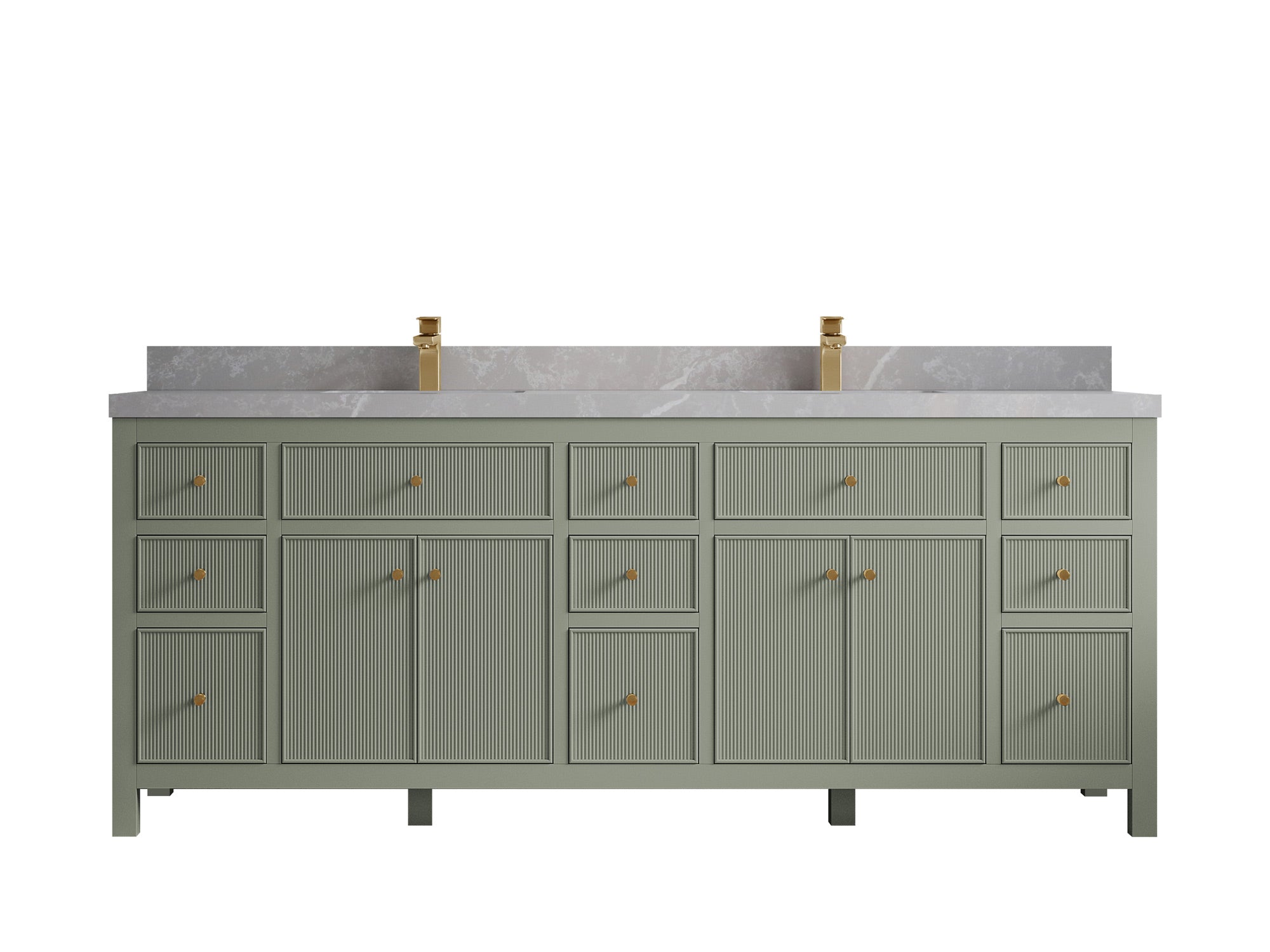 Sonoma 84 in. W x 22 in. D Double Sink Bathroom Vanity