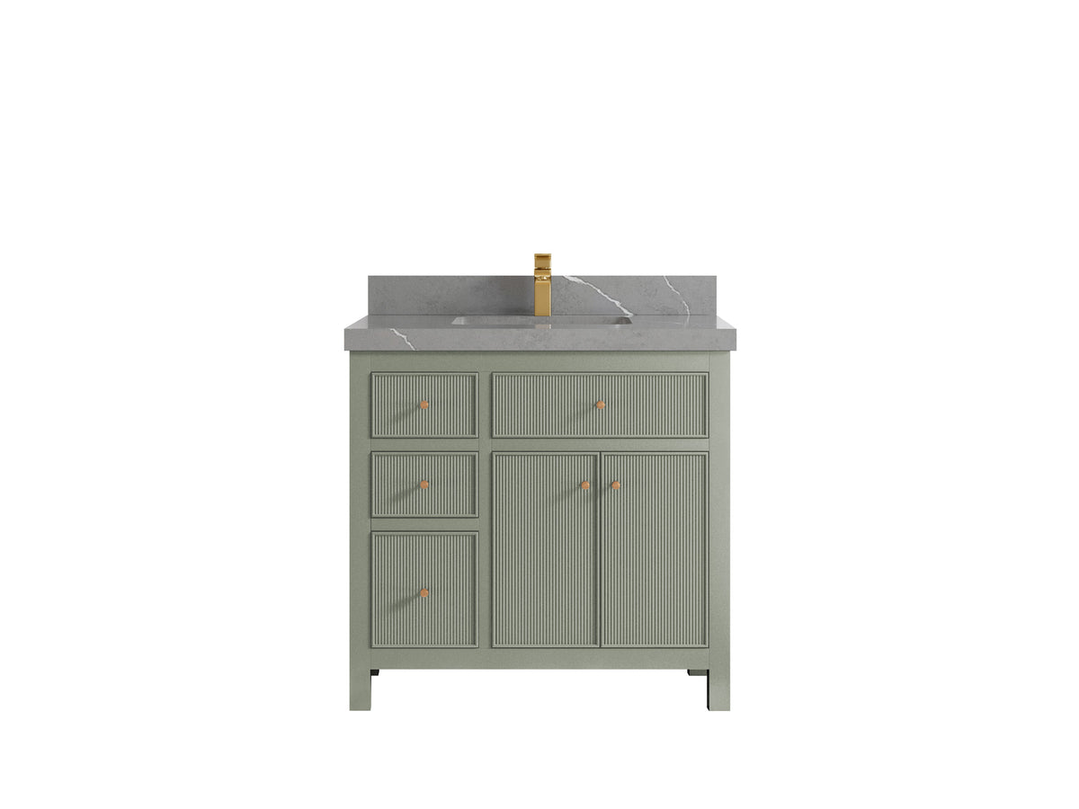 Sonoma 36 in. W x 22 in. D with Center Sink Bathroom Vanity