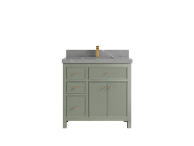 Sonoma 36 in. W x 22 in. D with Center Sink Bathroom Vanity