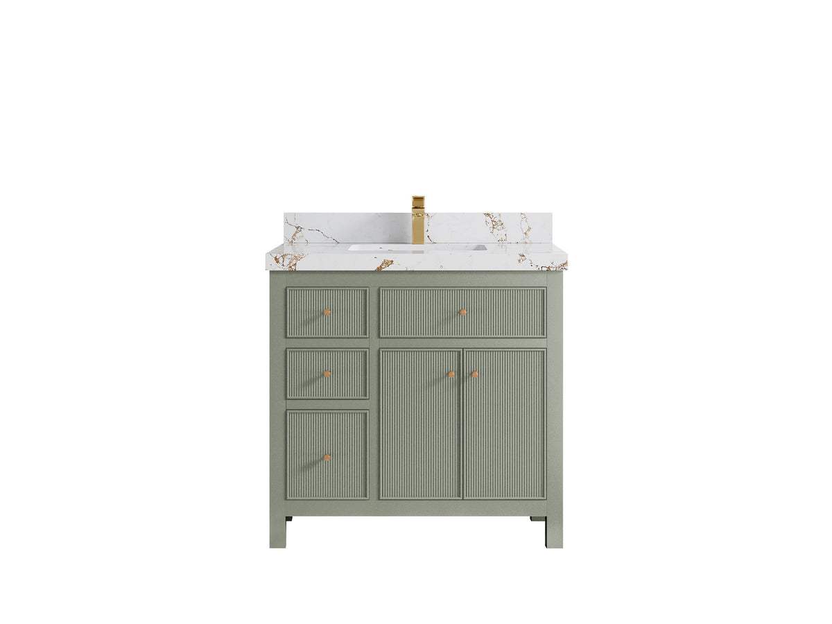 Sonoma 36 in. W x 22 in. D with Center Sink Bathroom Vanity
