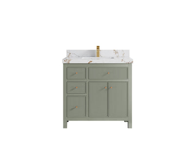 Sonoma 36 in. W x 22 in. D with Center Sink Bathroom Vanity