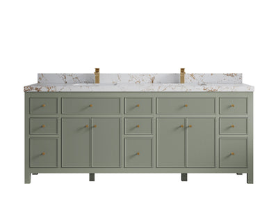 Sonoma 84 in. W x 22 in. D Double Sink Bathroom Vanity