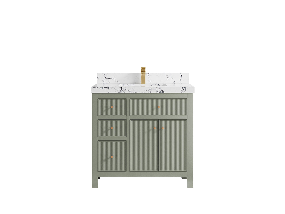 Sonoma 36 in. W x 22 in. D with Center Sink Bathroom Vanity