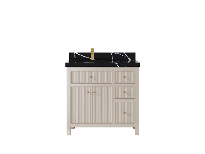 Sonoma 36 in. W x 22 in. D Left Offset Sink Bathroom Vanity - photo 7