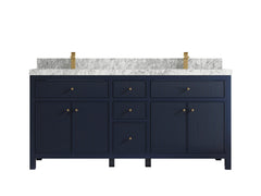 Sonoma 72 in W x 22 in D Free Standing Reeded Double Sink Bathroom Vanity - photo 14