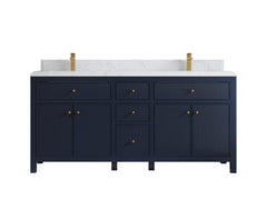 Sonoma 72 in W x 22 in D Free Standing Reeded Double Sink Bathroom Vanity - photo 17
