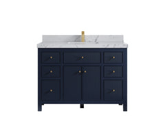 Sonoma 48 in W x 22 in D Free Standing Reeded Single Sink Bathroom Vanity - photo 24