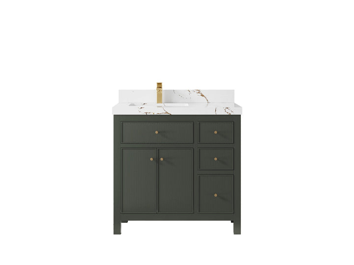 Sonoma 36 in. W x 22 in. D Left Offset Sink Bathroom Vanity - photo 20
