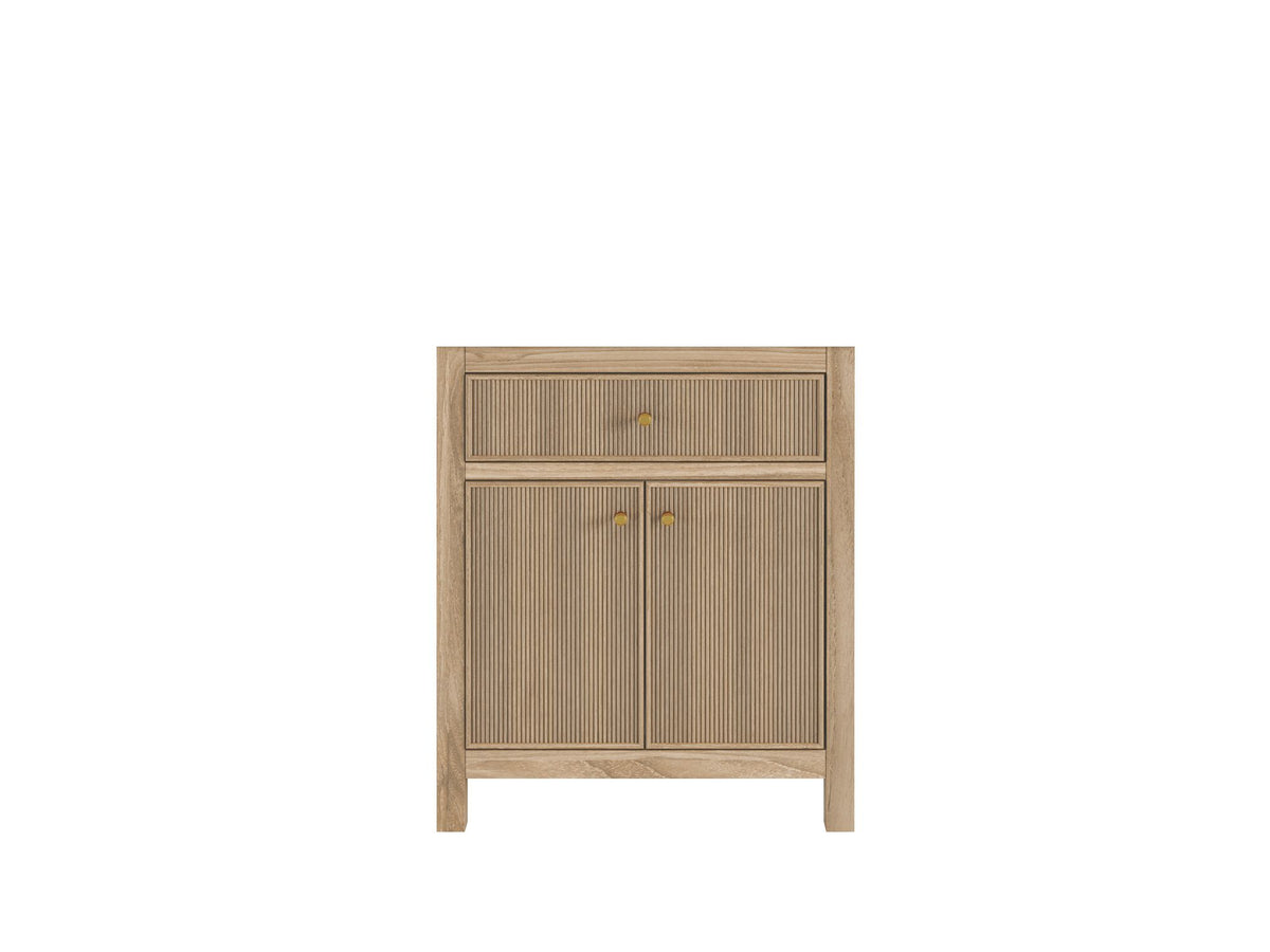 Sonoma Teak Wood 30 in. W x 22 in. D Single Sink Bathroom Vanity